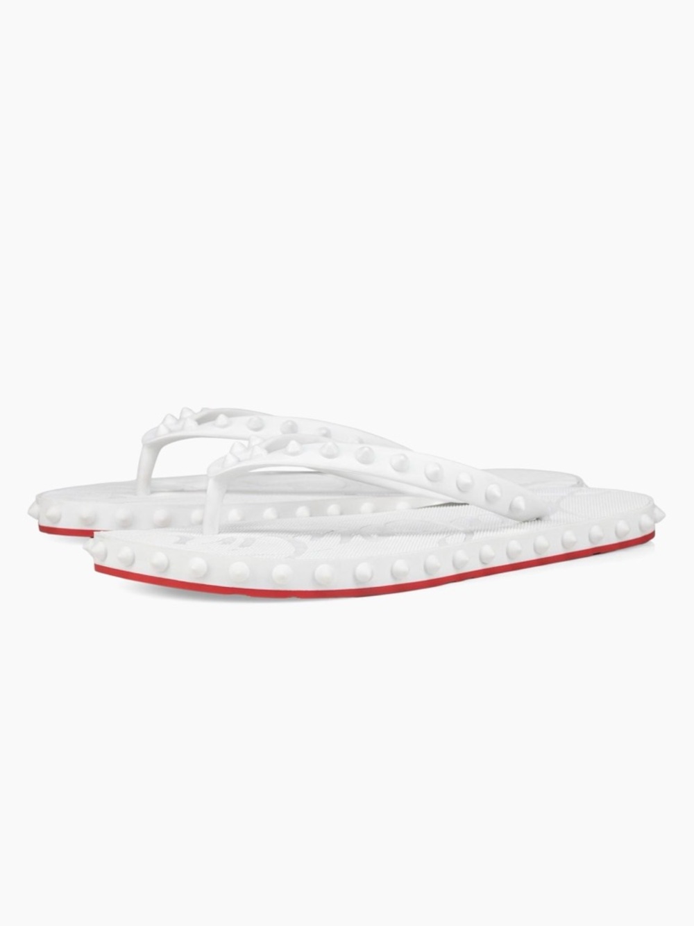 Christian Louboutin flip flops